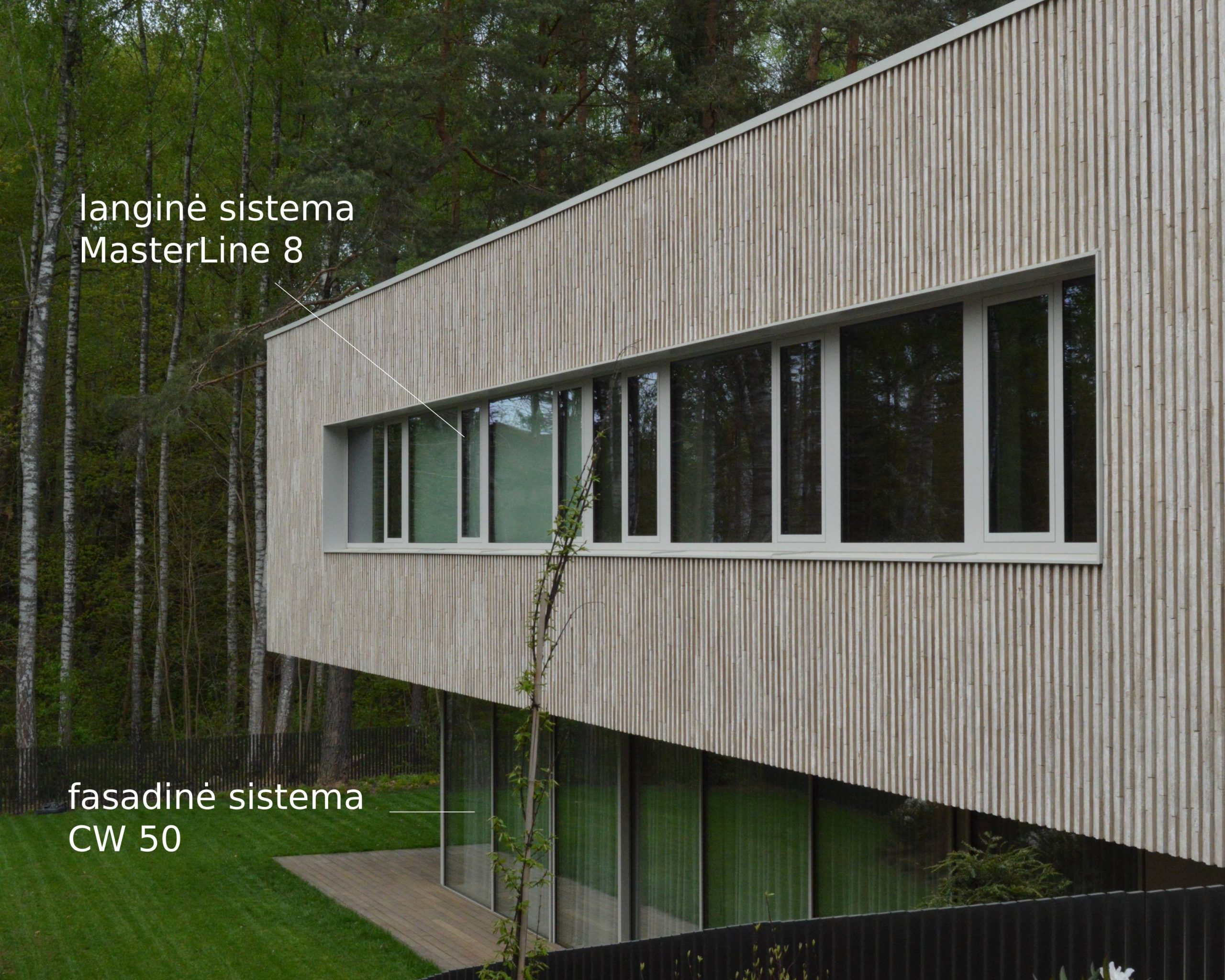 Kuo skiriasi fasadas, langinė sistema ir struktūrinis įstiklinimas?